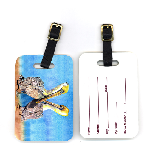 Pair of Pelican Luggage Tag