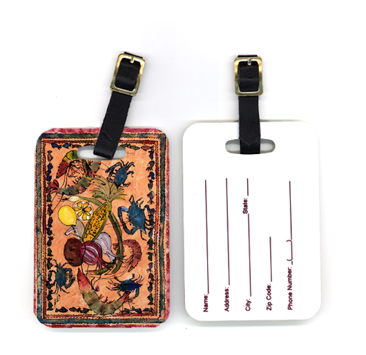 Pair of Crab Luggage Tag