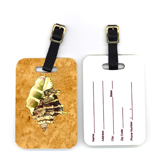 Pair of Shell Luggage Tag