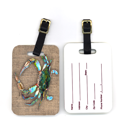 Pair of Crab Luggage Tag