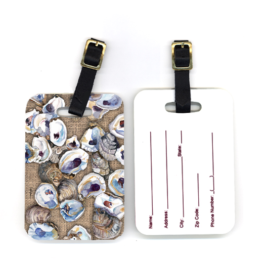 Pair of Oyster Luggage Tag