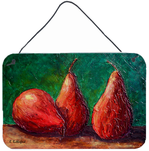 Pears Aluminium Metal Wall or Door Hanging Print