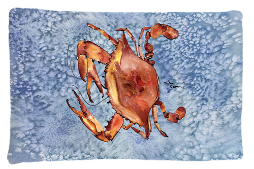 Picture of Carolines Treasures 8147PILLOWCASE 20.5 x 30 in. Crab Moisture Wicking Fabric Standard Pillow Case