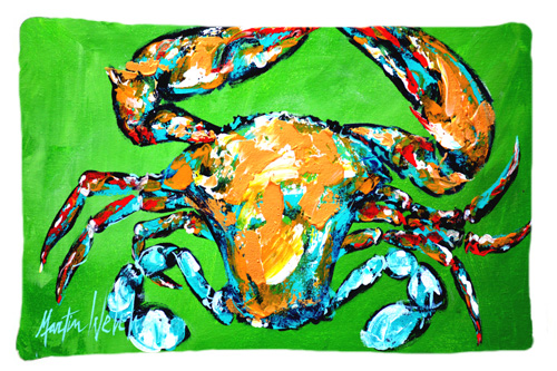 Wide Load Crab Moisture Wicking Fabric Standard Pillow Case