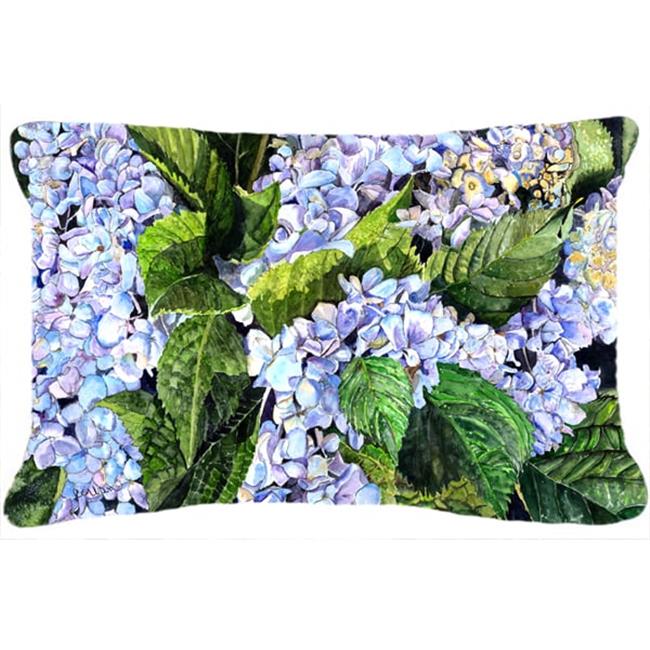 Hydrangea Indoor & Outdoor Fabric Decorative Pillow