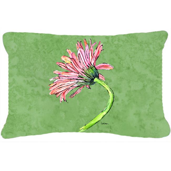 Carolines Treasures 8853PW1216 12 x 16 In. Gerber Daisy Pink Indoor & Outdoor...