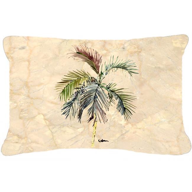 Carolines Treasures 8483PW1216 12 x 16 In. Palm Tree Indoor & Outdoor Fabric ...