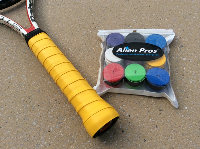 Picture of Alien Pros Comfortable Tacky-feel Sweat-absorptive Durable 9 Colors Overgrips Pack of 9 Pieces
