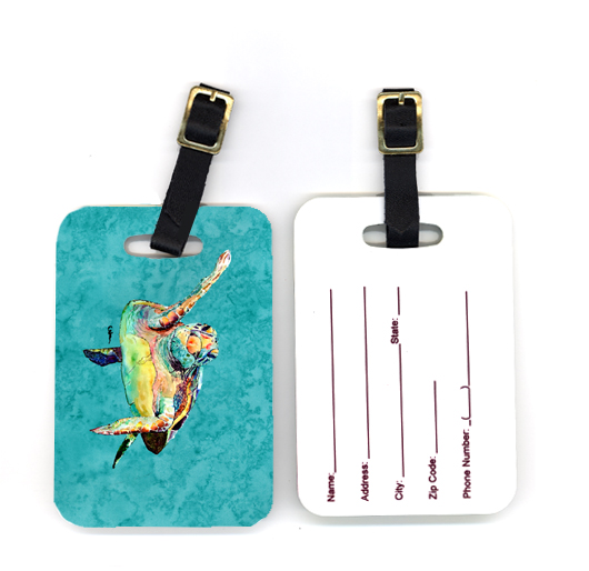 Pair of Turtle Luggage Tag