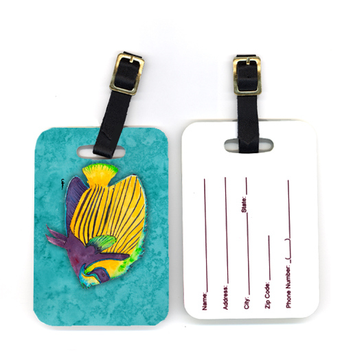 Pair of Tropical Fish Luggage Tag