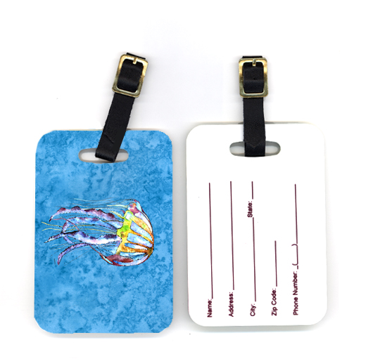 Pair of Jellyfish Luggage Tag