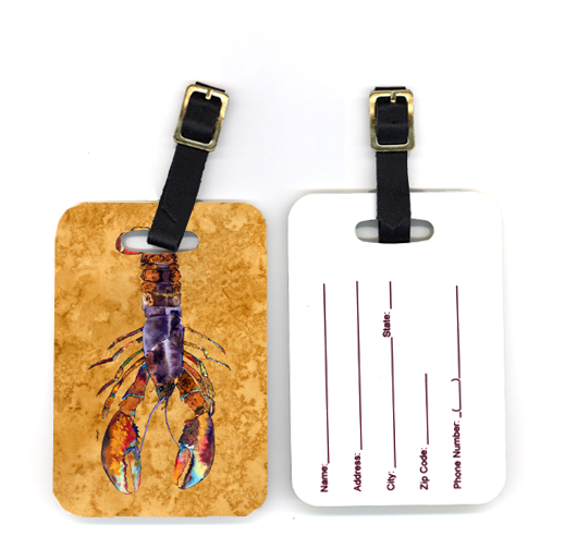 Pair of Lobster Luggage Tag