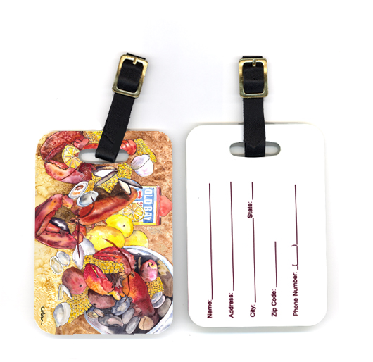 Pair of Lobster Luggage Tag
