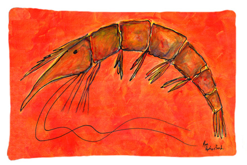Shrimp Moisture Wicking Fabric Standard Pillow Case