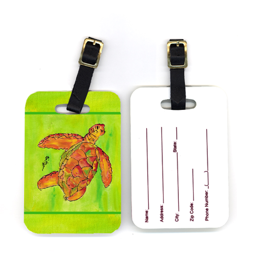 Pair of Turtle Luggage Tag