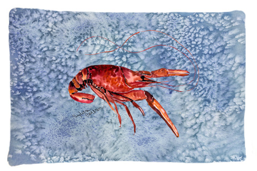 Picture of Carolines Treasures 8231PILLOWCASE 20.5 x 30 in. Crawfish Moisture Wicking Fabric Standard Pillow Case