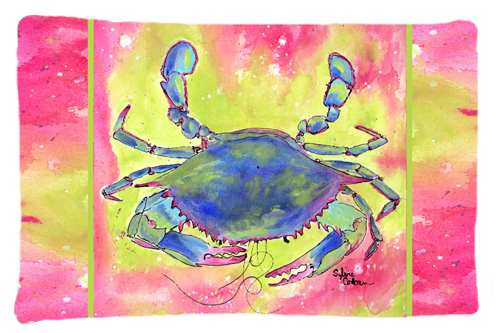 Picture of Carolines Treasures 8343PILLOWCASE 20.5 x 30 in. Crab Moisture Wicking Fabric Standard Pillow Case