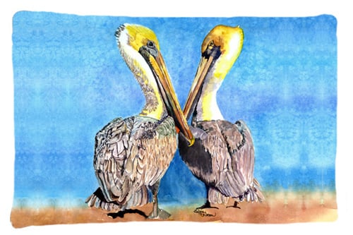 Picture of Carolines Treasures 8539PILLOWCASE 20.5 x 30 in. Pelican Moisture Wicking Fabric Standard Pillow Case