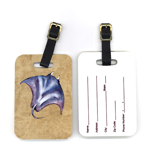 Pair of Stingray Luggage Tag