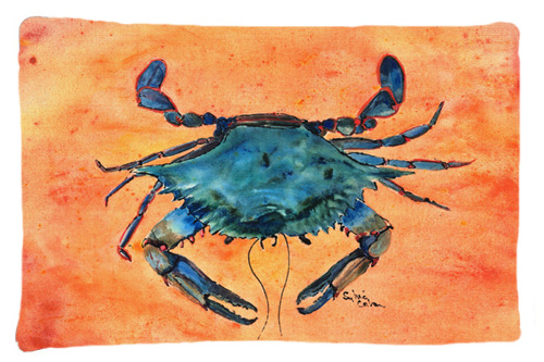 Picture of Carolines Treasures 8097PILLOWCASE 20.5 x 30 in. Crab Moisture Wicking Fabric Standard Pillow Case