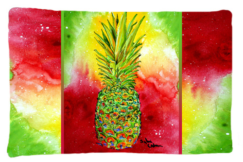 Picture of Carolines Treasures 8395PILLOWCASE 20.5 x 30 in. Pineapple Moisture Wicking Fabric Standard Pillow Case