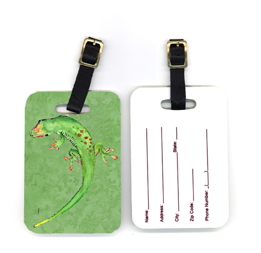 Pair of Gecko Luggage Tag