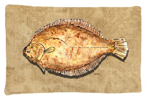 Flounder Moisture Wicking Fabric Standard Pillow Case - White - 20.5 x 30 in.