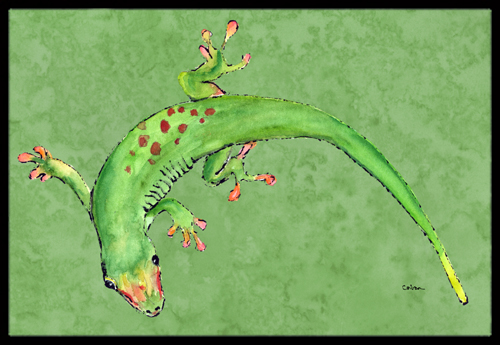 Gecko Indoor or Outdoor Doormat