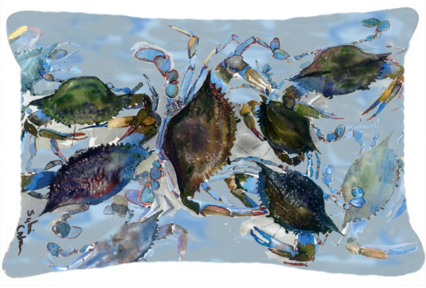 Crab Indoor & Outdoor Fabric Decorative Pillow