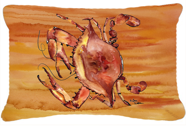 Crab Indoor & Outdoor Fabric Decorative Pillow