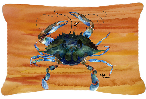 Crab Indoor & Outdoor Fabric Decorative Pillow
