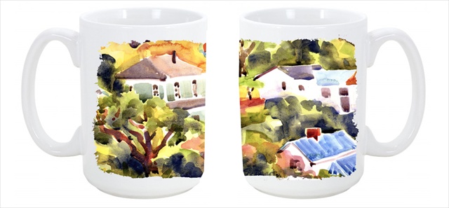 Picture of Carolines Treasures 6046CM15 Houses Dishwasher Safe Microwavable Ceramic Coffee Mug 15 oz.
