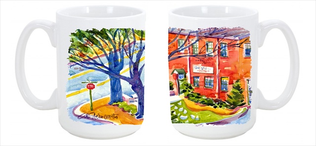Picture of Carolines Treasures 6057CM15 Harbour Dishwasher Safe Microwavable Ceramic Coffee Mug 15 oz.