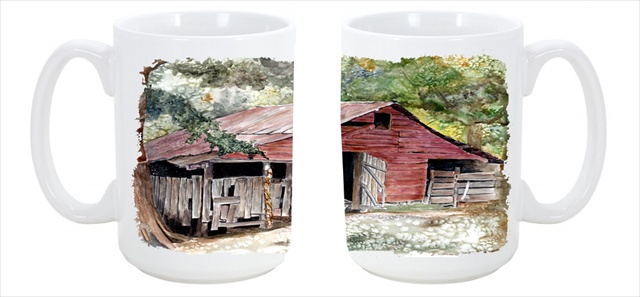 Picture of Carolines Treasures 8740CM15 Old Barn Dishwasher Safe Microwavable Ceramic Coffee Mug 15 oz.