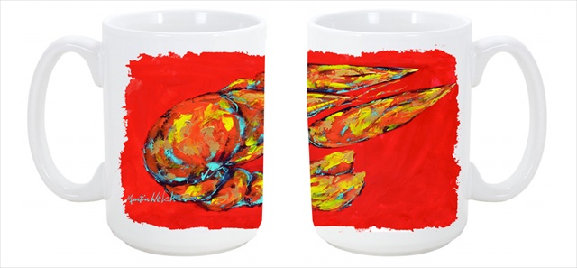Picture of Carolines Treasures MW1151CM15 Reach for the Claws Dishwasher Safe Microwavable Ceramic Coffee Mug 15 oz.