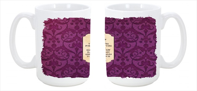 Picture of Carolines Treasures SB3005CM15 Goulish Menu including Eye Screen Snake soup Halloween Coffee Mug 15 oz SB3005CM15