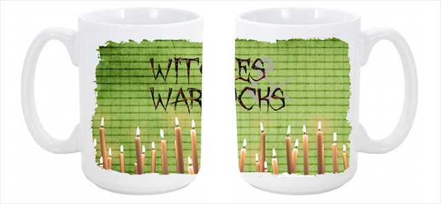 Picture of Carolines Treasures SB3011CM15 Witches and Warlocks Halloween Dishwasher Safe Microwavable Ceramic Coffee Mug 15 oz.