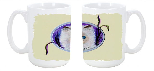 Picture of Carolines Treasures SS8020CM15 Cat Dishwasher Safe Microwavable Ceramic Coffee Mug 15 oz.