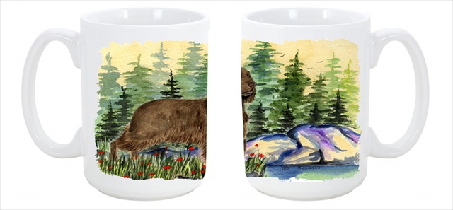 Picture of Carolines Treasures SS8131CM15 Field Spaniel Dishwasher Safe Microwavable Ceramic Coffee Mug 15 oz.