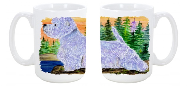 Picture of Carolines Treasures SS8418CM15 Westie Dishwasher Safe Microwavable Ceramic Coffee Mug 15 oz.