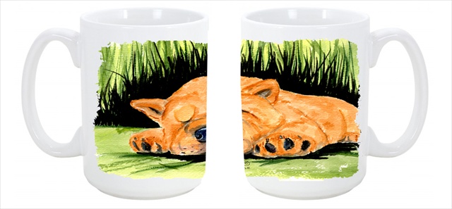 Picture of Carolines Treasures SS8526CM15 Chow Chow Dishwasher Safe Microwavable Ceramic Coffee Mug 15 oz.