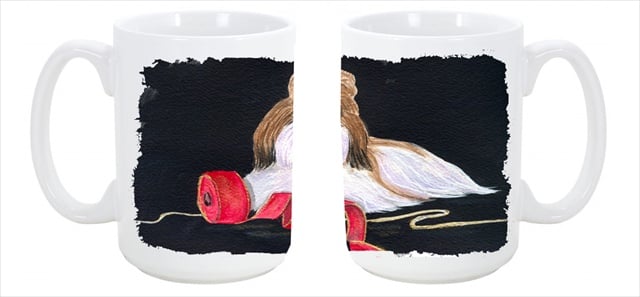 Picture of Carolines Treasures SS8562CM15 Shih Tzu Dishwasher Safe Microwavable Ceramic Coffee Mug 15 oz.