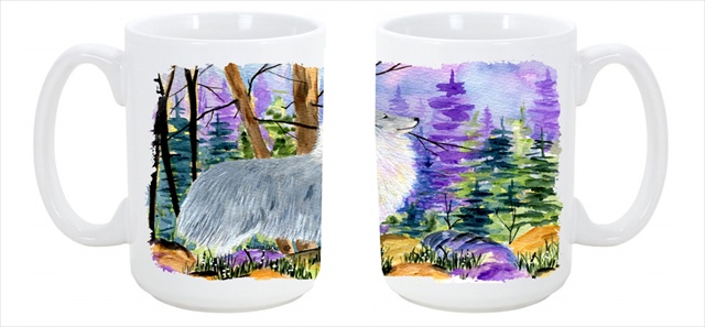 Picture of Carolines Treasures SS8636CM15 Sheltie Dishwasher Safe Microwavable Ceramic Coffee Mug 15 oz.