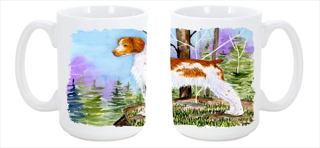 Picture of Carolines Treasures SS8663CM15 Setter Dishwasher Safe Microwavable Ceramic Coffee Mug 15 oz.