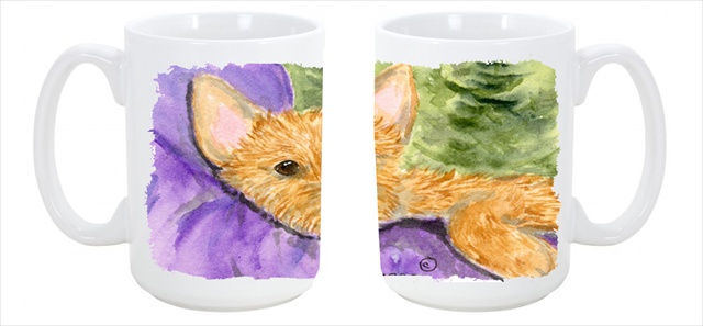 Picture of Carolines Treasures SS8898CM15 Norwich Terrier Dishwasher Safe Microwavable Ceramic Coffee Mug 15 oz.