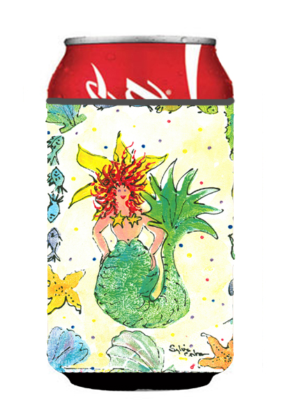 Picture of Carolines Treasures 8081CC Mermaid Can or Bottle  Hugger