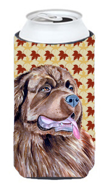 Newfoundland Fall Leaves Portrait Tall Boy   Hugger