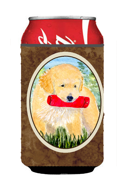 Picture of Carolines Treasures SS8858CC Golden Retriever Can or Bottle  Hugger