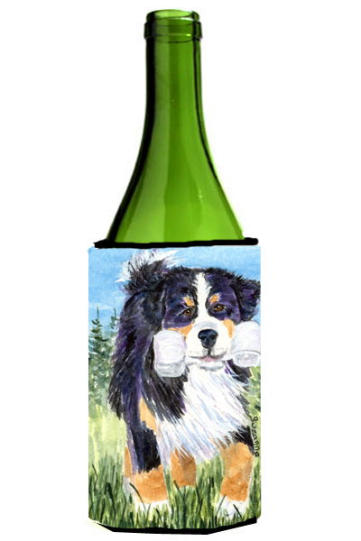 Picture of Carolines Treasures SS8860LITERK Bernese Mountain Dog Wine Bottle   Hugger