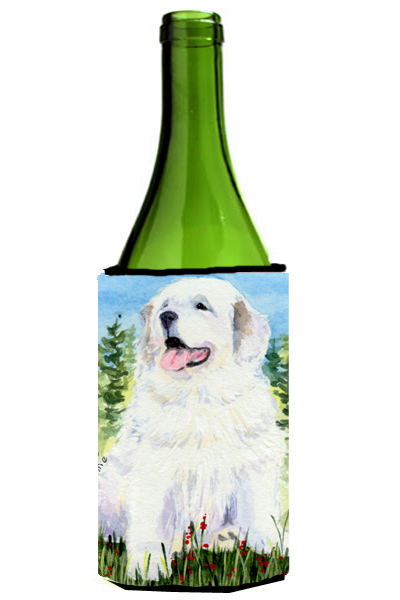 Picture of Carolines Treasures SS8866LITERK Great Pyrenees Wine Bottle   Hugger